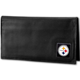 Pittsburgh Steelers Deluxe Leather Checkbook Cover
